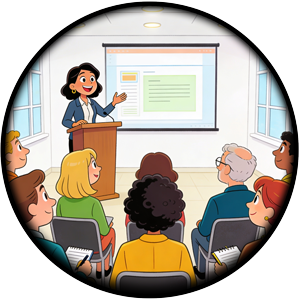 orientation training image